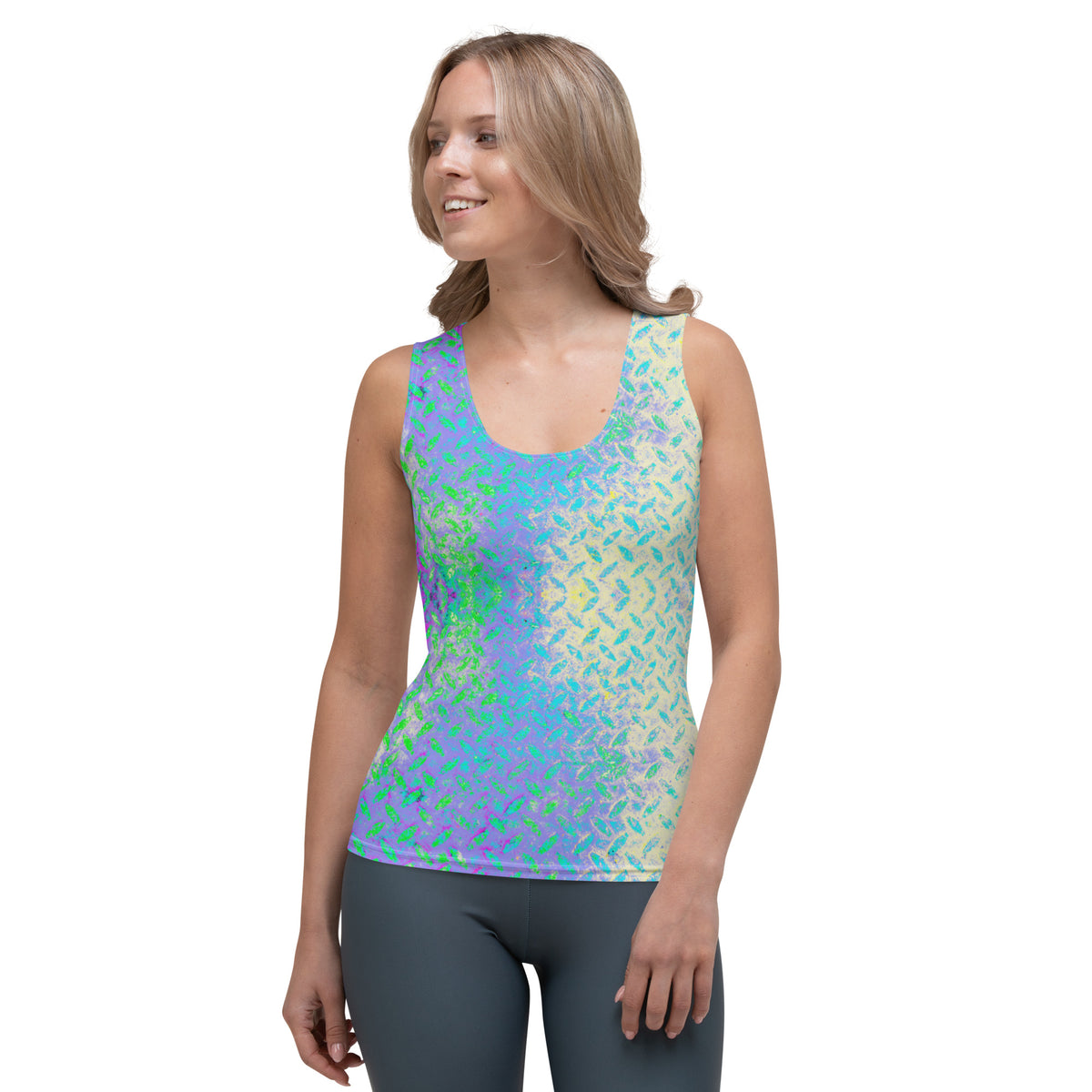 Chenille Circuit Texture Women's Tank Top