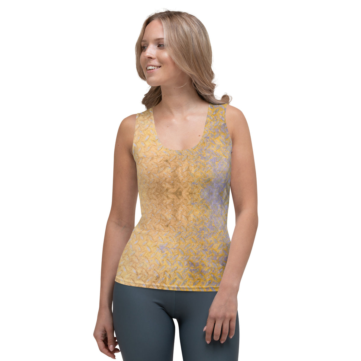 Linen Leap Texture Women's Tank Top