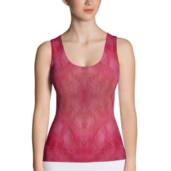 Sateen Sprint Texture Women's Tank Top