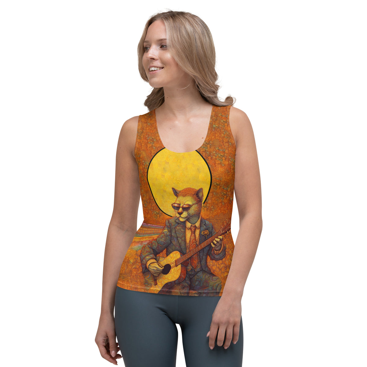 Cat Couture All-Over Print Women's Tank Top