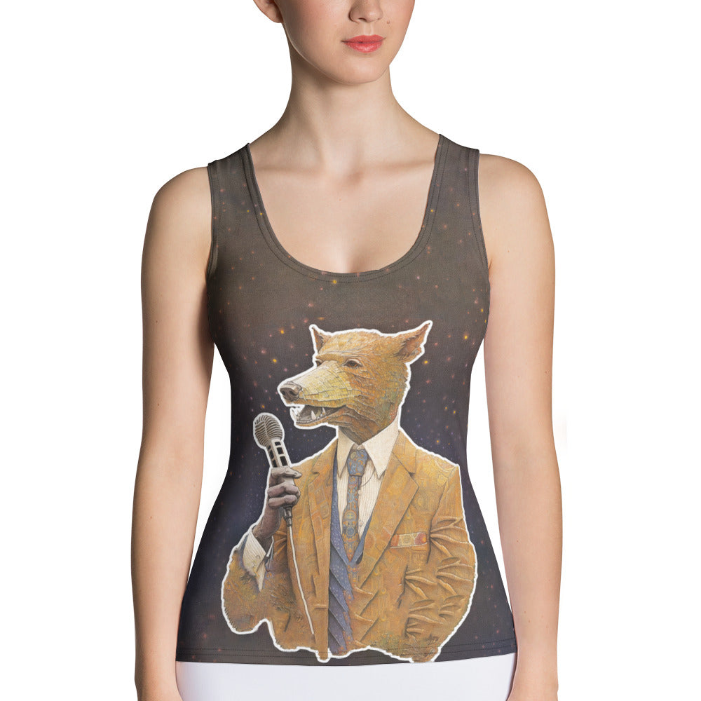 Fox's Enchanted Forest All-Over Print Women's Tank Top