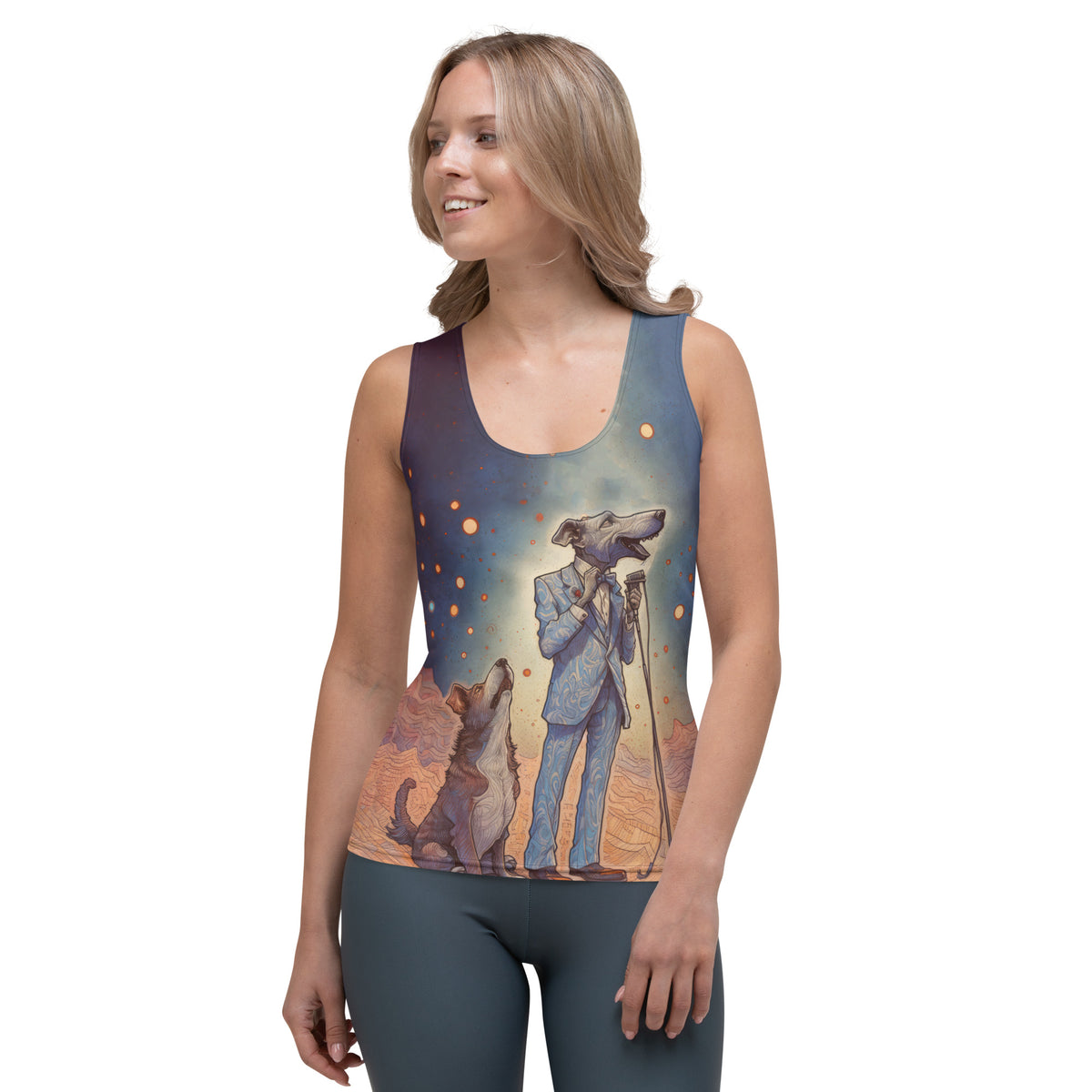 Paws of Love All-Over Print Women's Tank Top