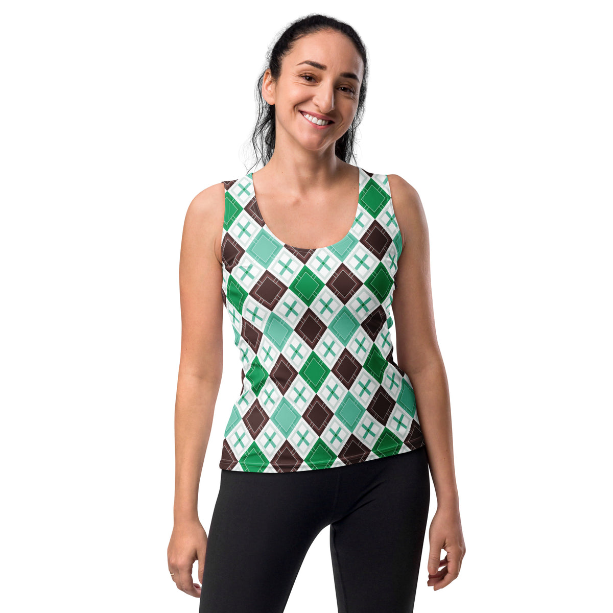 Harmony of Diamonds All-Over Print Women's Tank Top