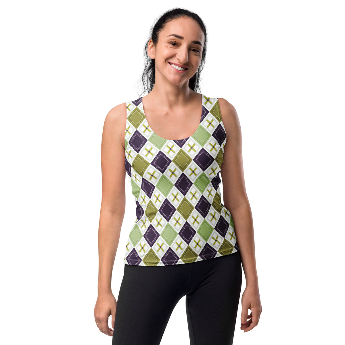 Diamond Mirage All-Over Print Women's Tank Top