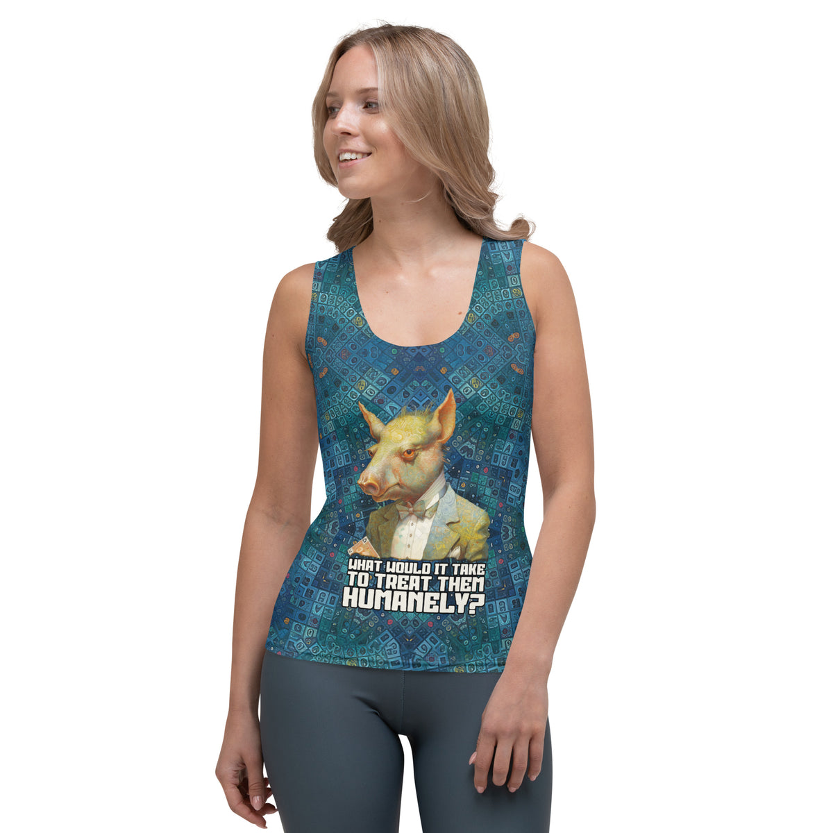 Adorable Piglet Women's Tank Top