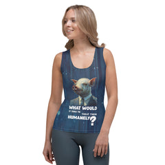 Pink Piglet Paradise Women's Tank Top