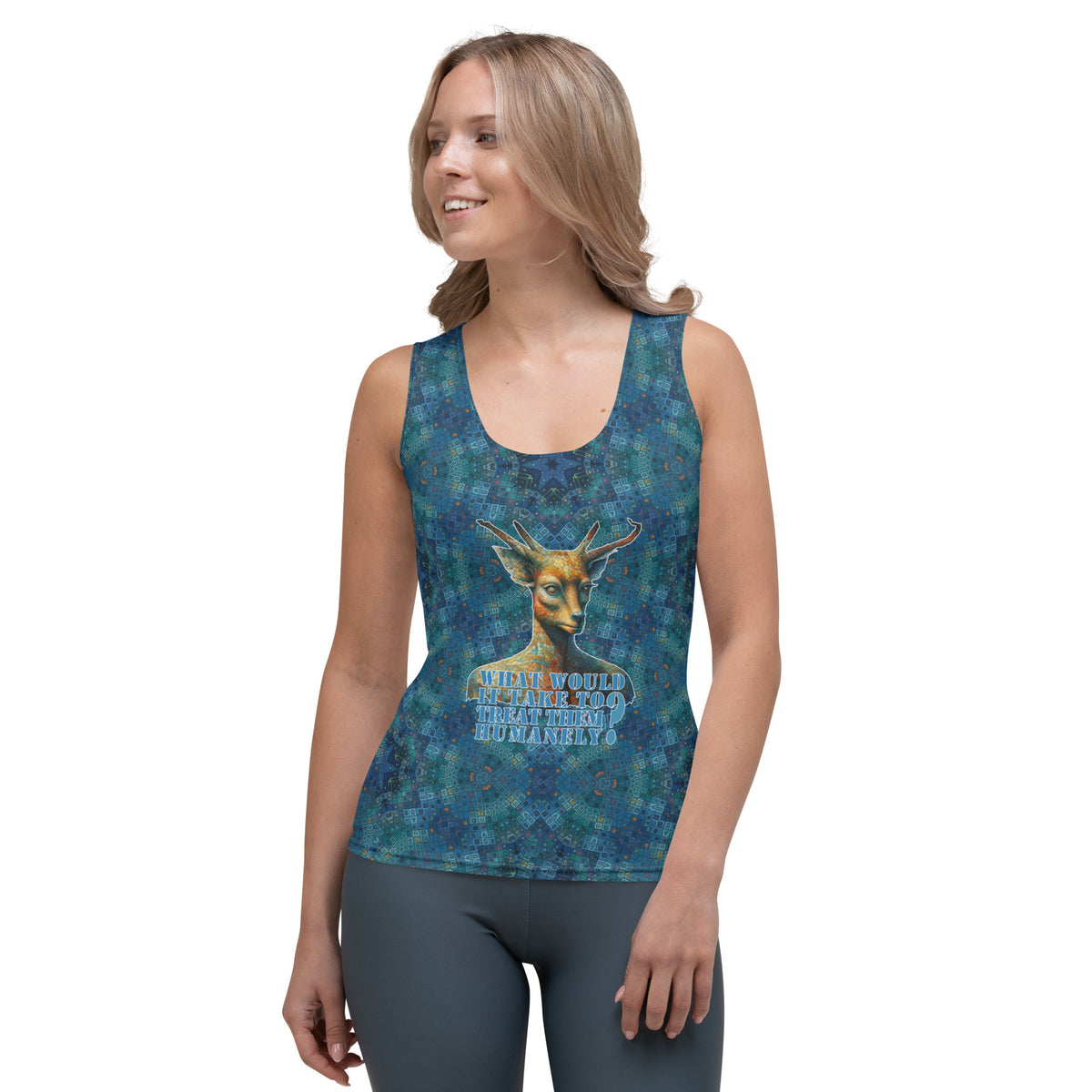 Serene Deer Women's Tank Top