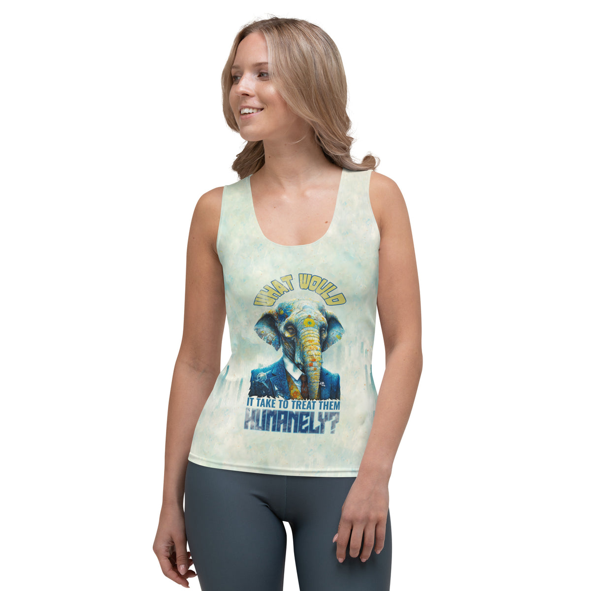 Elegant Elephant Women's Tank Top