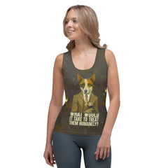 Hip Hop Hawk Breakdancer All-Over Print Women's Tank Top