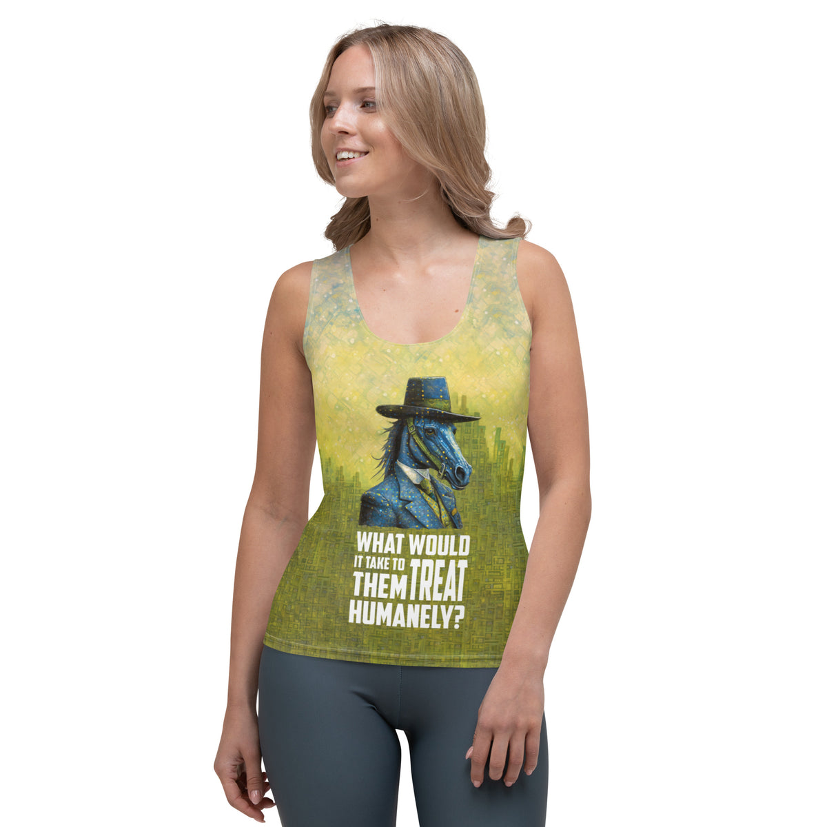 Cosmic Cat Astronaut All-Over Print Women's Tank Top