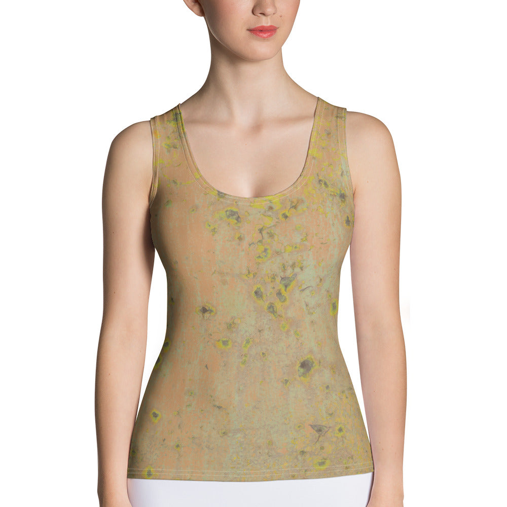 Stylish Textured Trellis Women's Tank Top for Everyday Wear