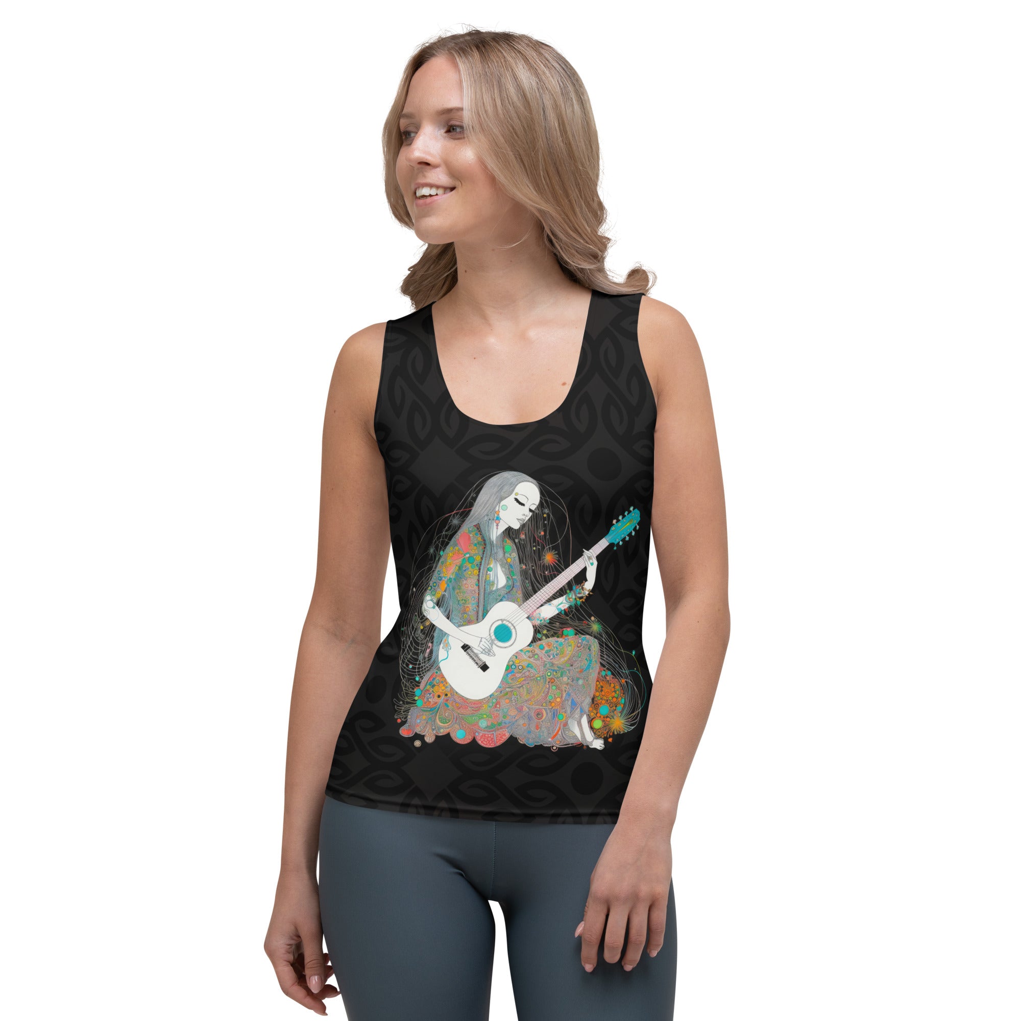 Neon Blast tank top for women in bright colors.