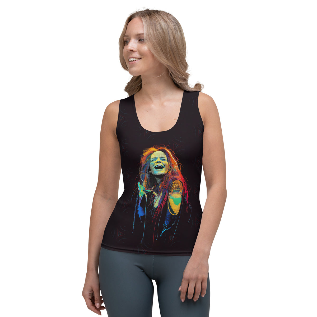 Front view of Blossom Dream Women's Tank Top