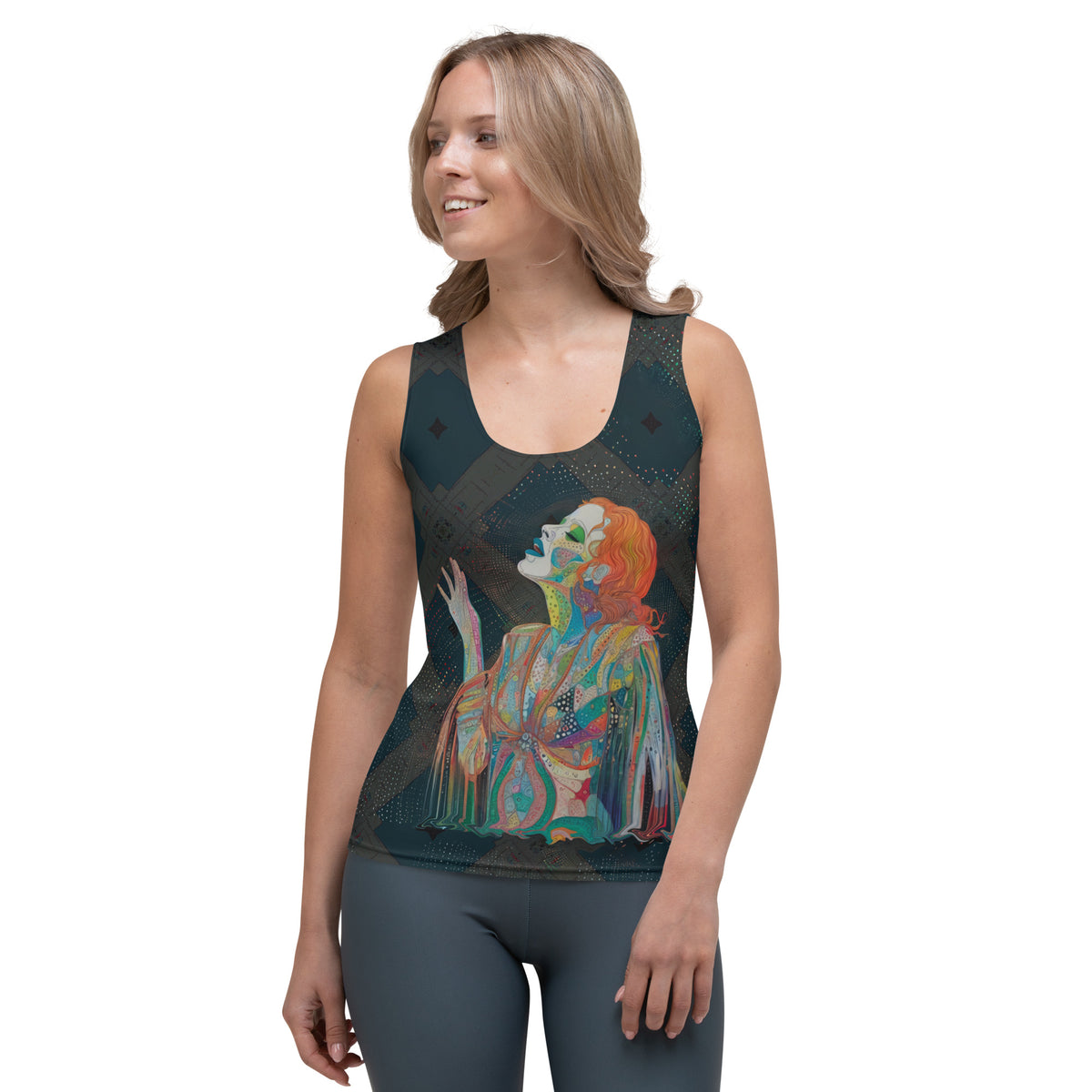 Meadow Melody Women's Tank Top - Front View