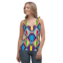 Garden of Eden Women's Tank Top on a clothing mannequin