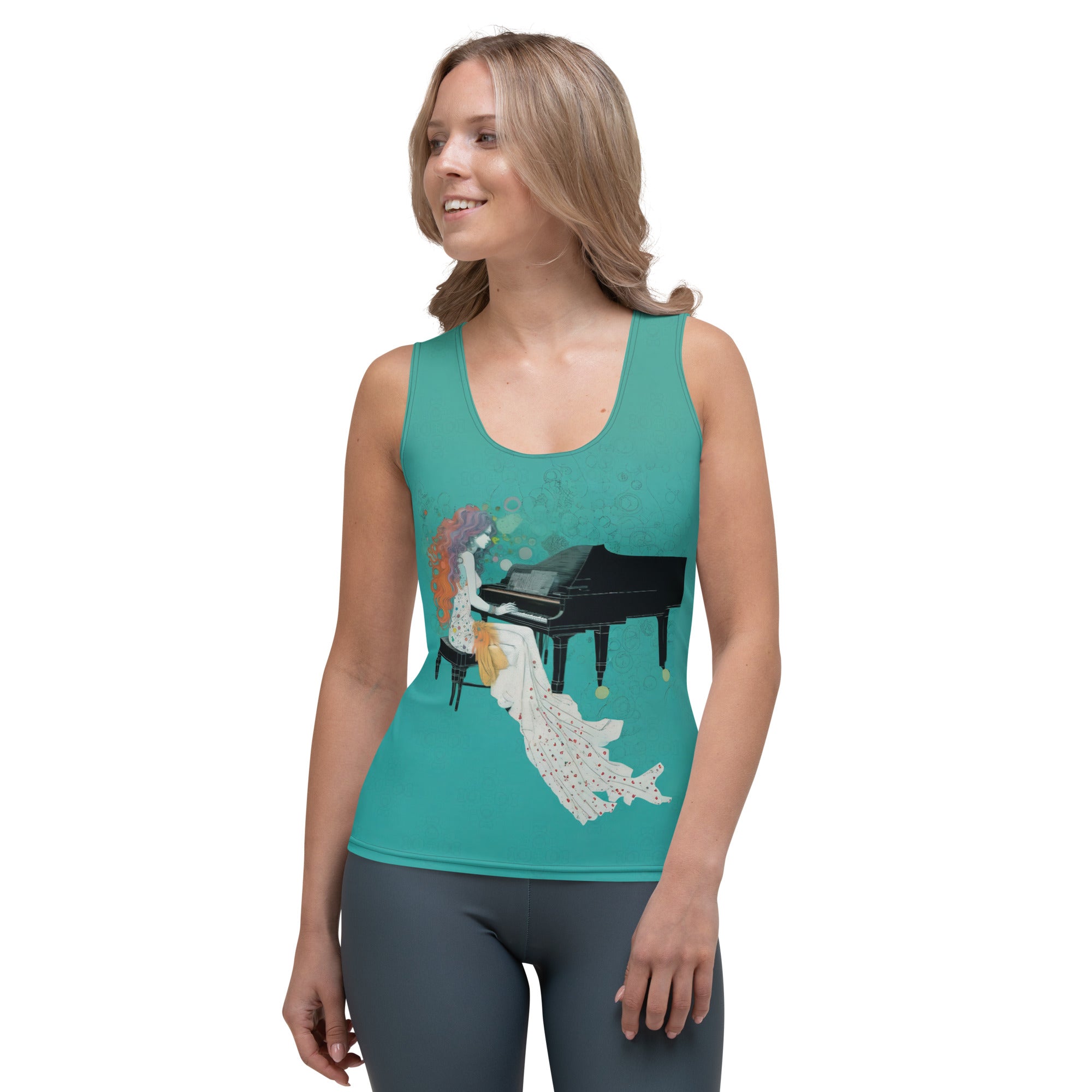 Daisy Chain Women's Tank Top - Front View