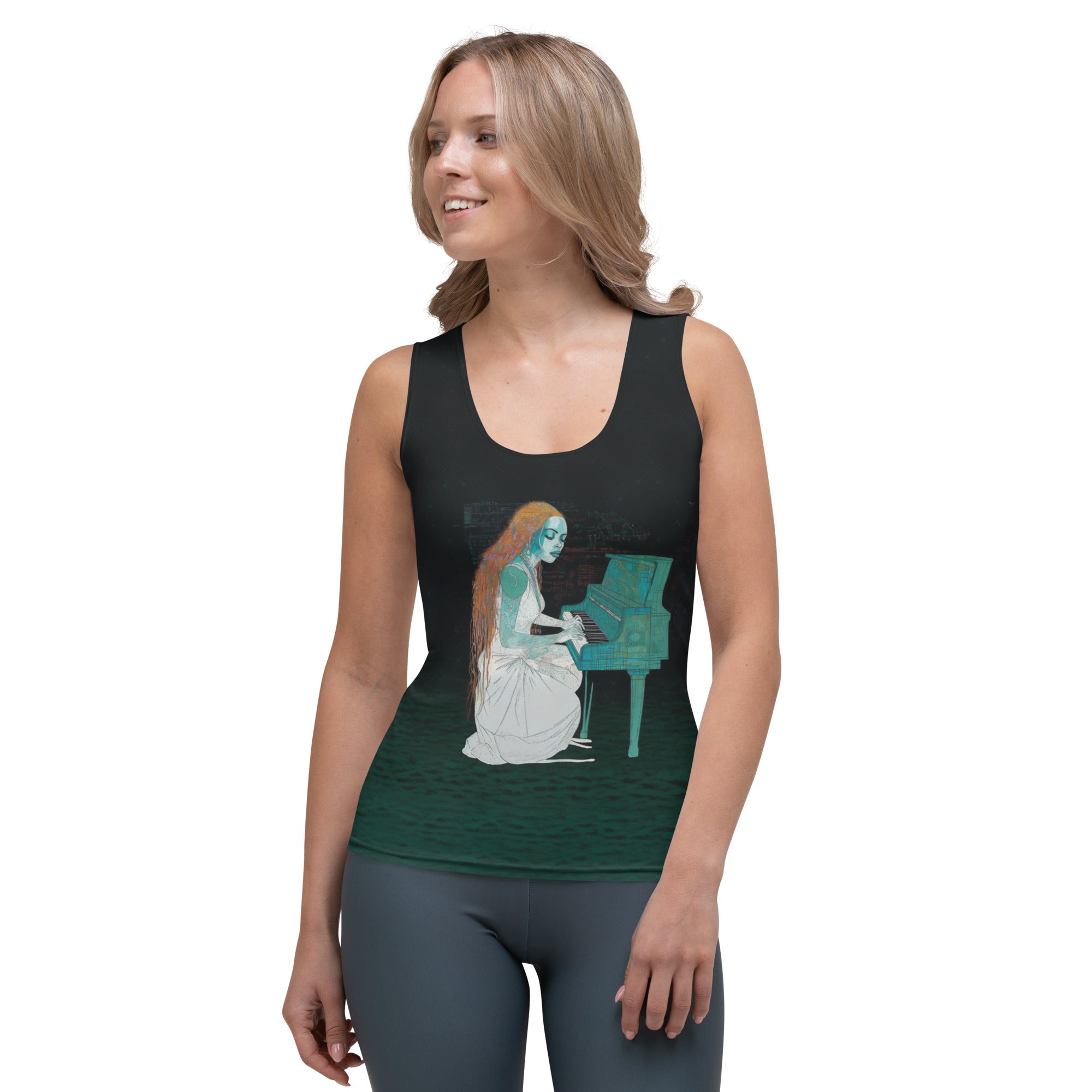 Lily Lullaby Women's Tank Top - Front View