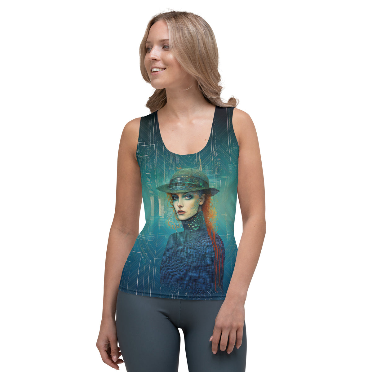 Visionary Floral Women's Tank Top