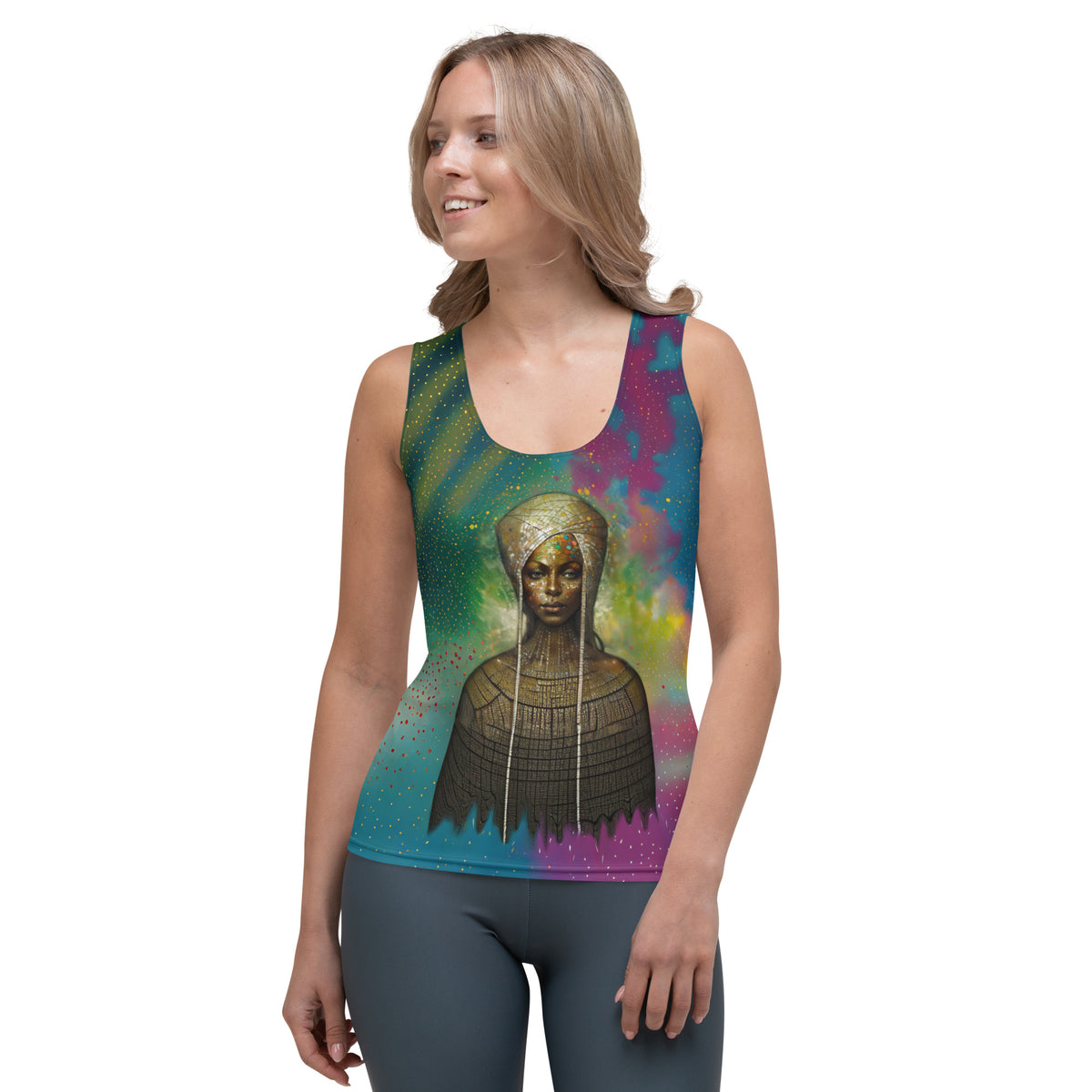 Cosmic Connection Women's Tank Top - front view