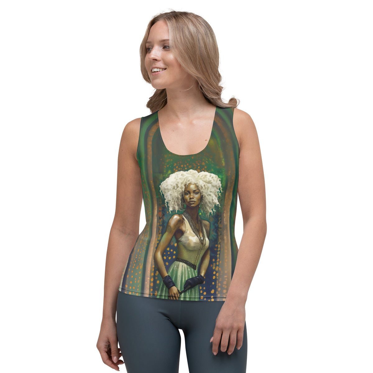 Timeless Tranquility Women's Tank Top - Front View