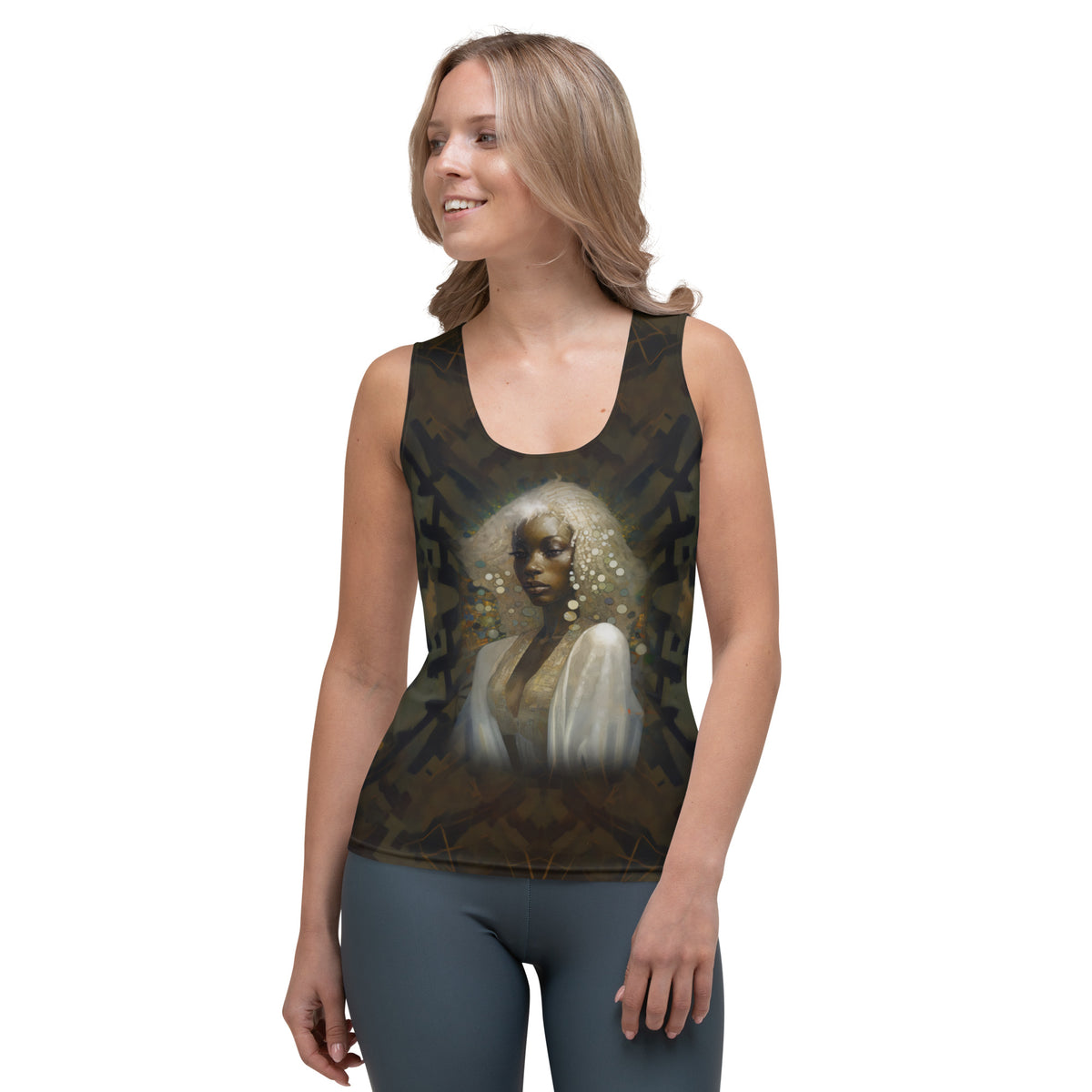 Cosmic Couture tank top for women in elegant design