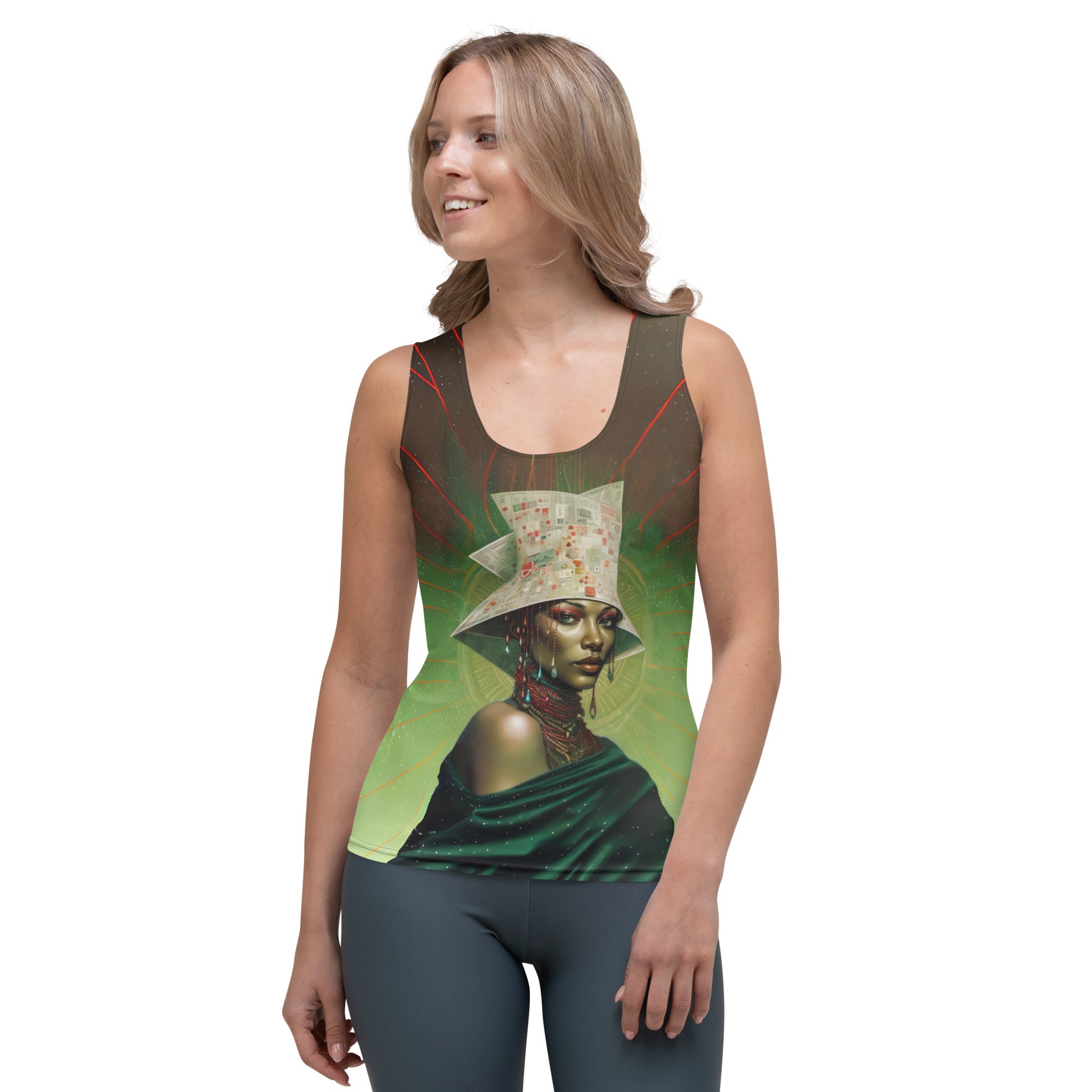 Vintage Vogue Women's Tank Top - Front View