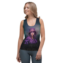 Modern Minimalist Women's Tank Top front view