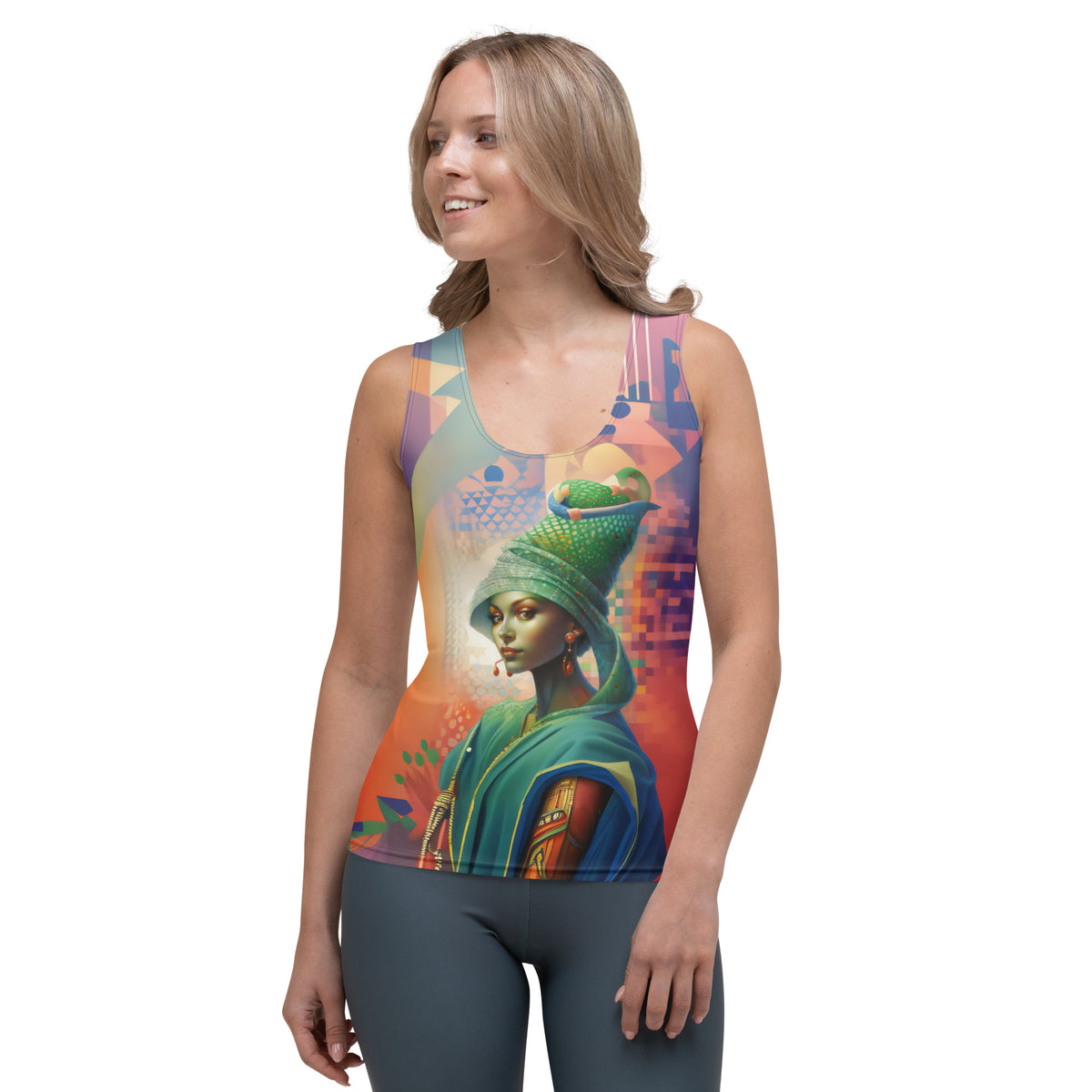 Coastal Cool Women's Tank Top front view