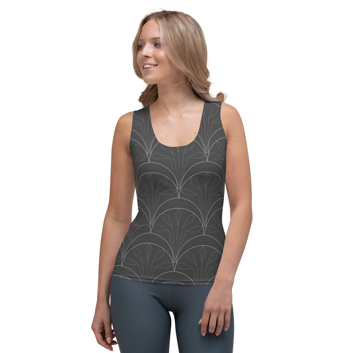 Women's Polka Dot Tank Top in a stylish design