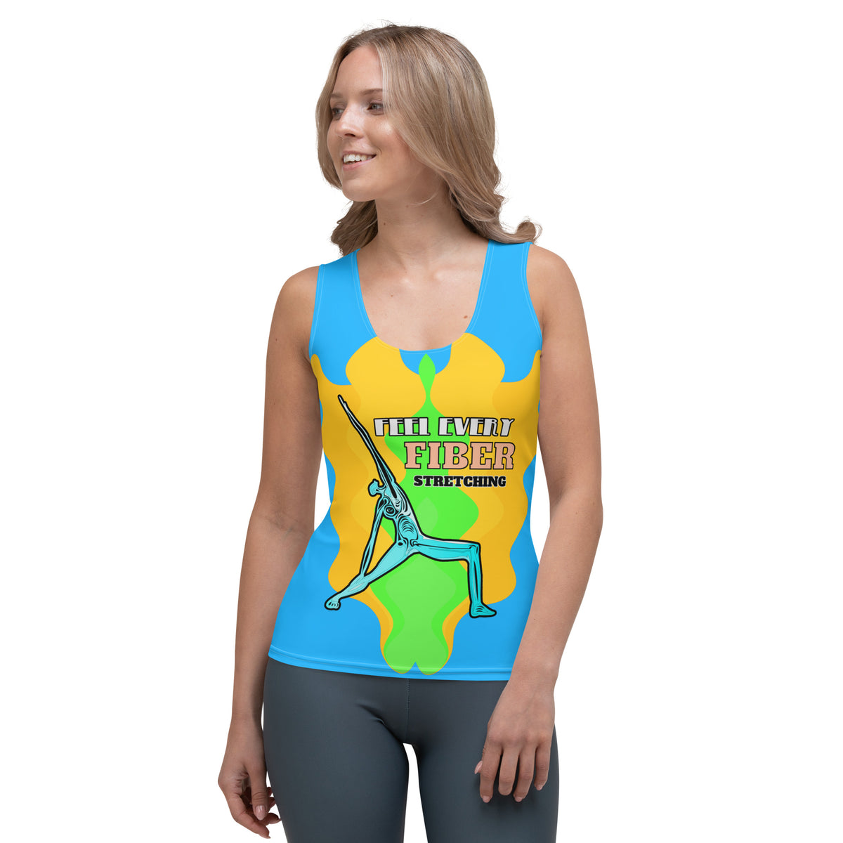 Infinite Stretch Women's Tank Top front view.