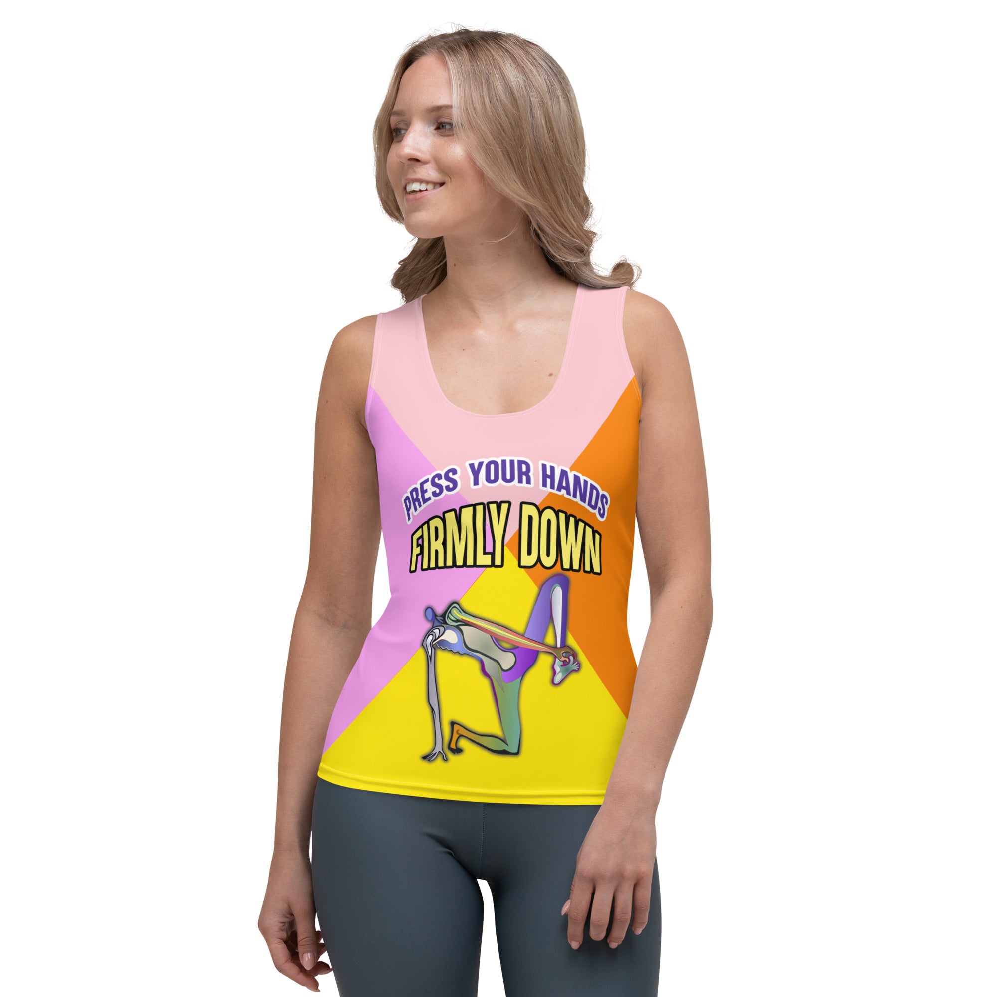 Elemental Energy Women's Tank Top side view.