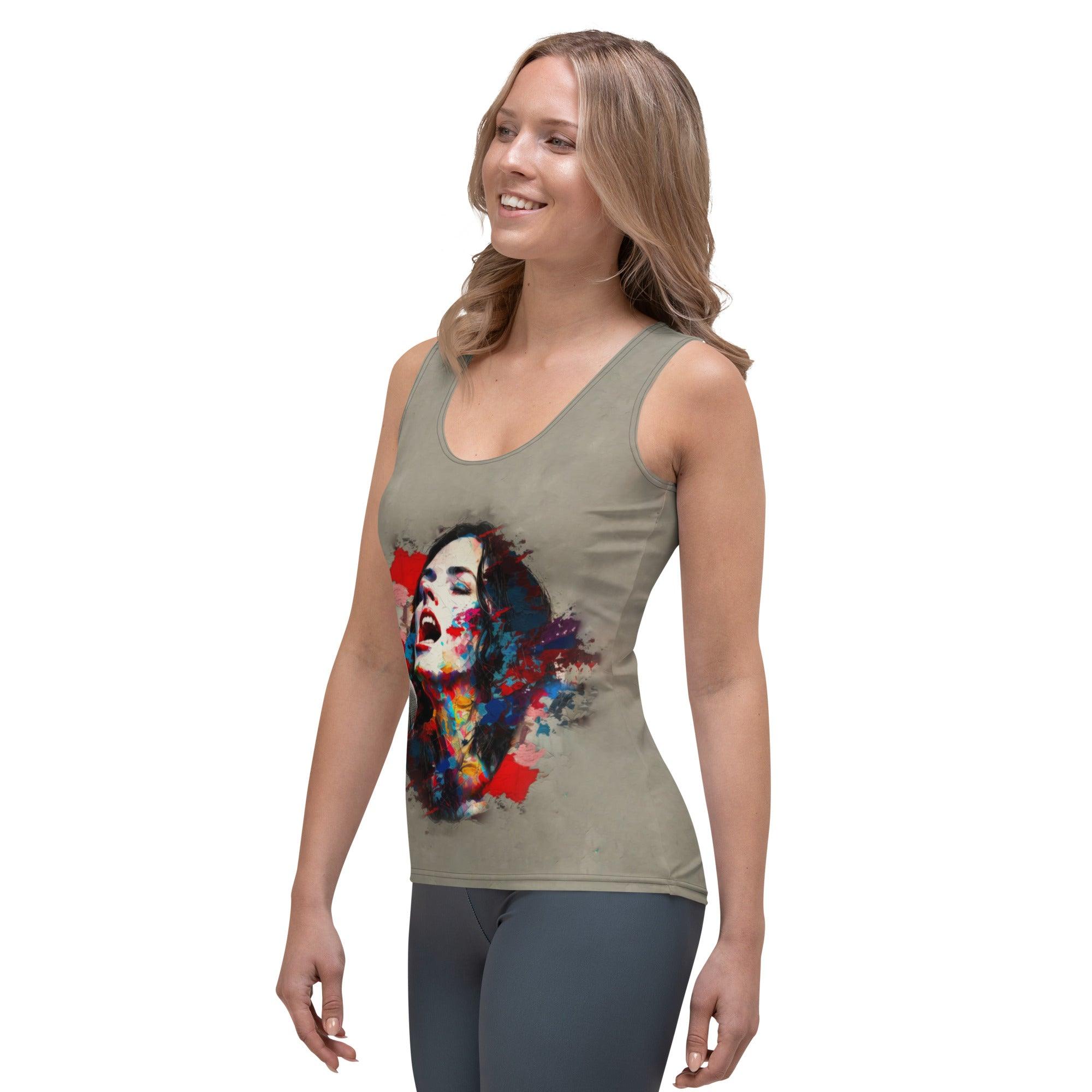 NS 989 Sublimation Cut & Sew Tank Top - Beyond T-shirts