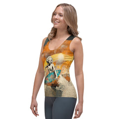 Vibrant design Surfing 5-04 Tank Top for surf enthusiasts