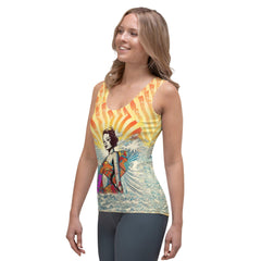 Stylish Surfing 5-27 Tank with unique sublimation artwork