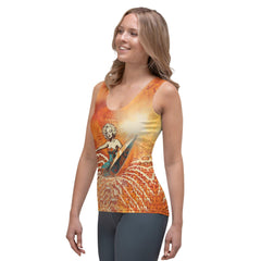 Stylish Surfing 5-05 Tank with durable sublimation print for all-day wear