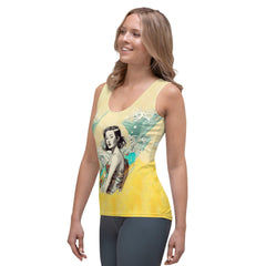 Fashionable Surfing 1 43 Tank Top design, ideal for those looking to make a statement at the beach or on the street.