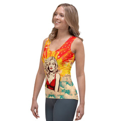 Surf & Shine Tank Top for Women - Beyond T-shirts