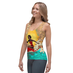 Surf Queen Tank Top for Women - Beyond T-shirts