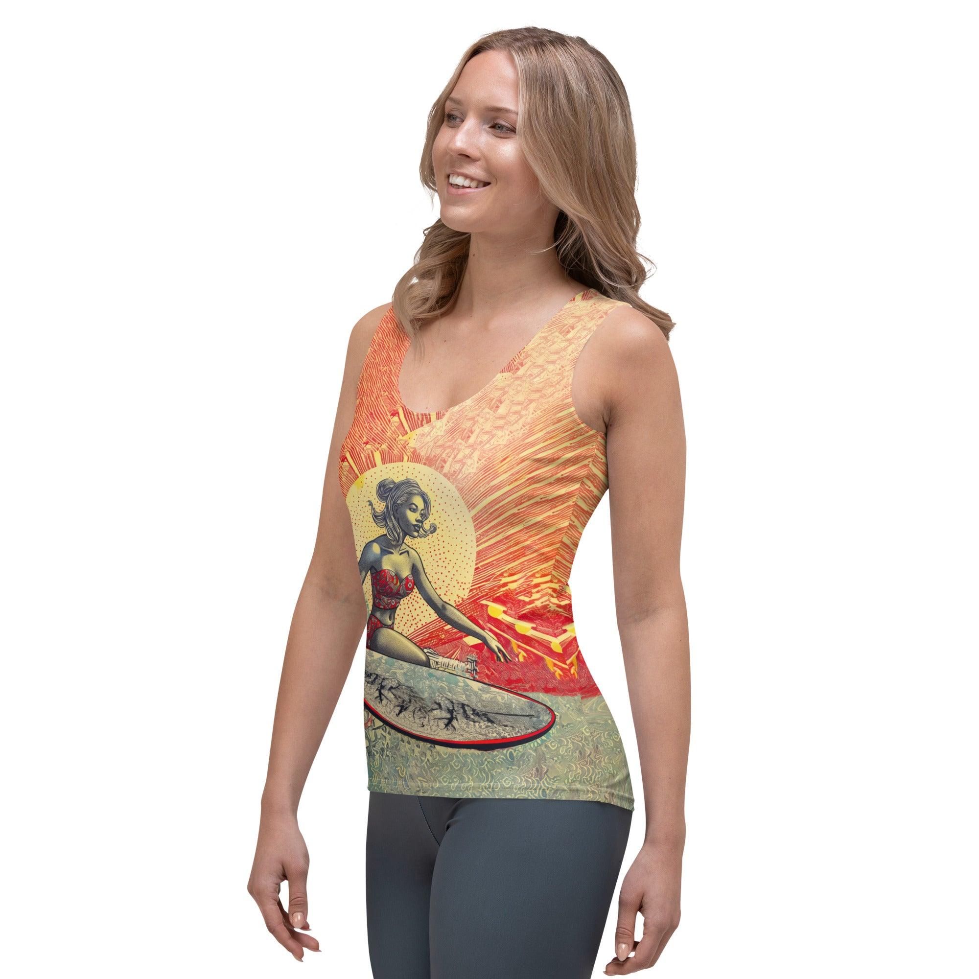 Wave Whisperer Women's Tank Top - Beyond T-shirts