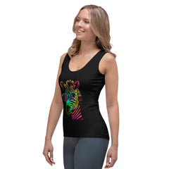 Zebra Safari All-Over Print Women's Tank Top - Beyond T-shirts