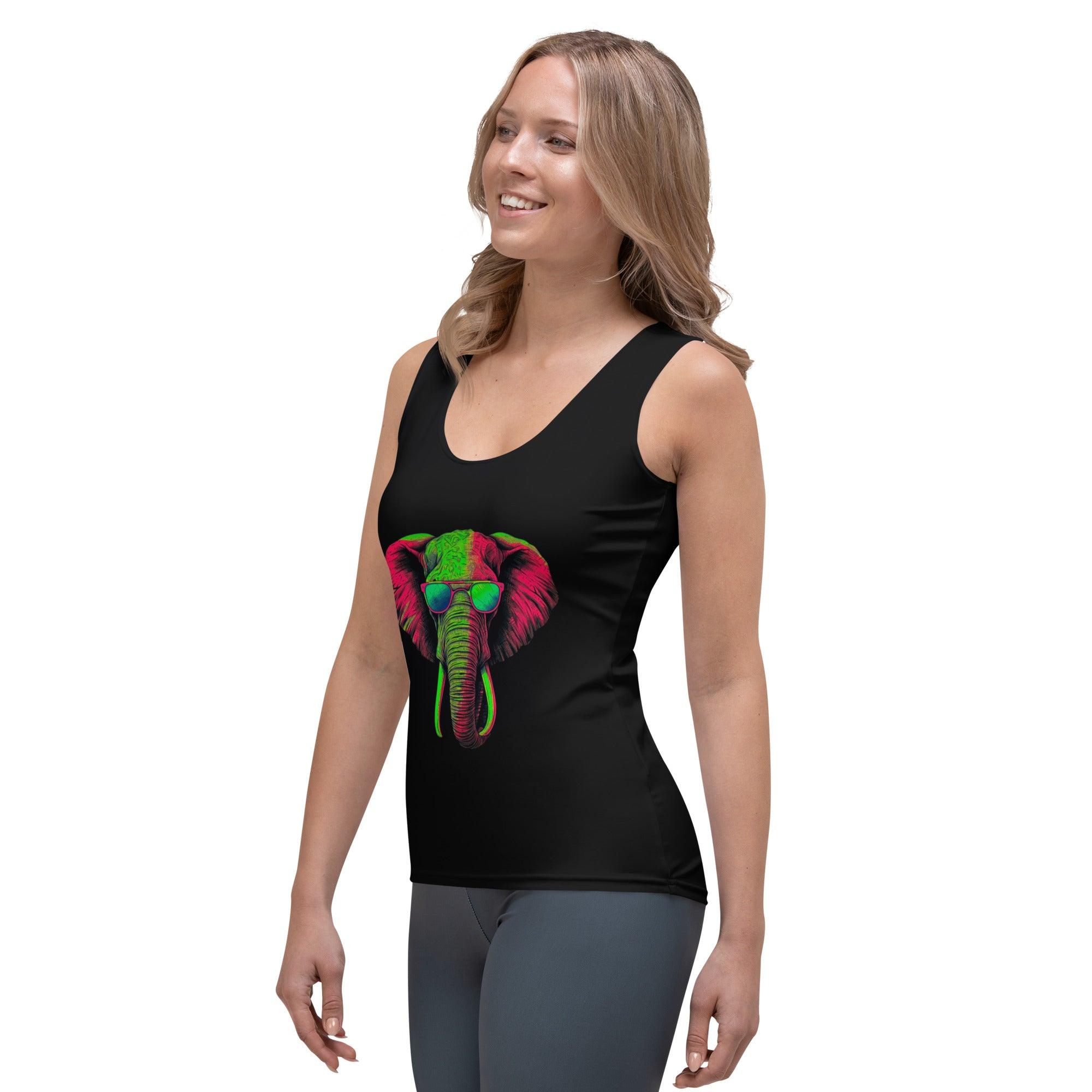 Tribal Elephant All-Over Print Women's Tank Top - Beyond T-shirts