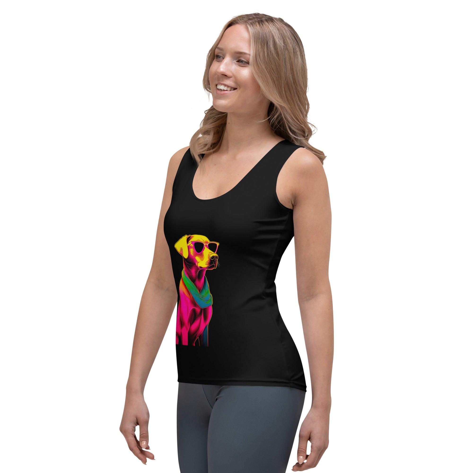 Serene Canine Beauty All-Over Print Women's Tank Top - Beyond T-shirts