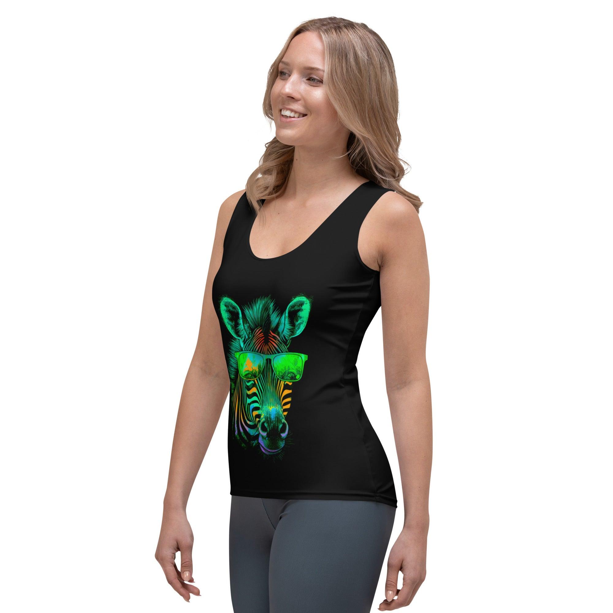 Zebra Mirage Beauty Tank Top Set - Beyond T-shirts