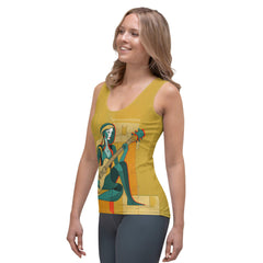 Runway Rhythms Women's All-Over Print Tank Top - Beyond T-shirts