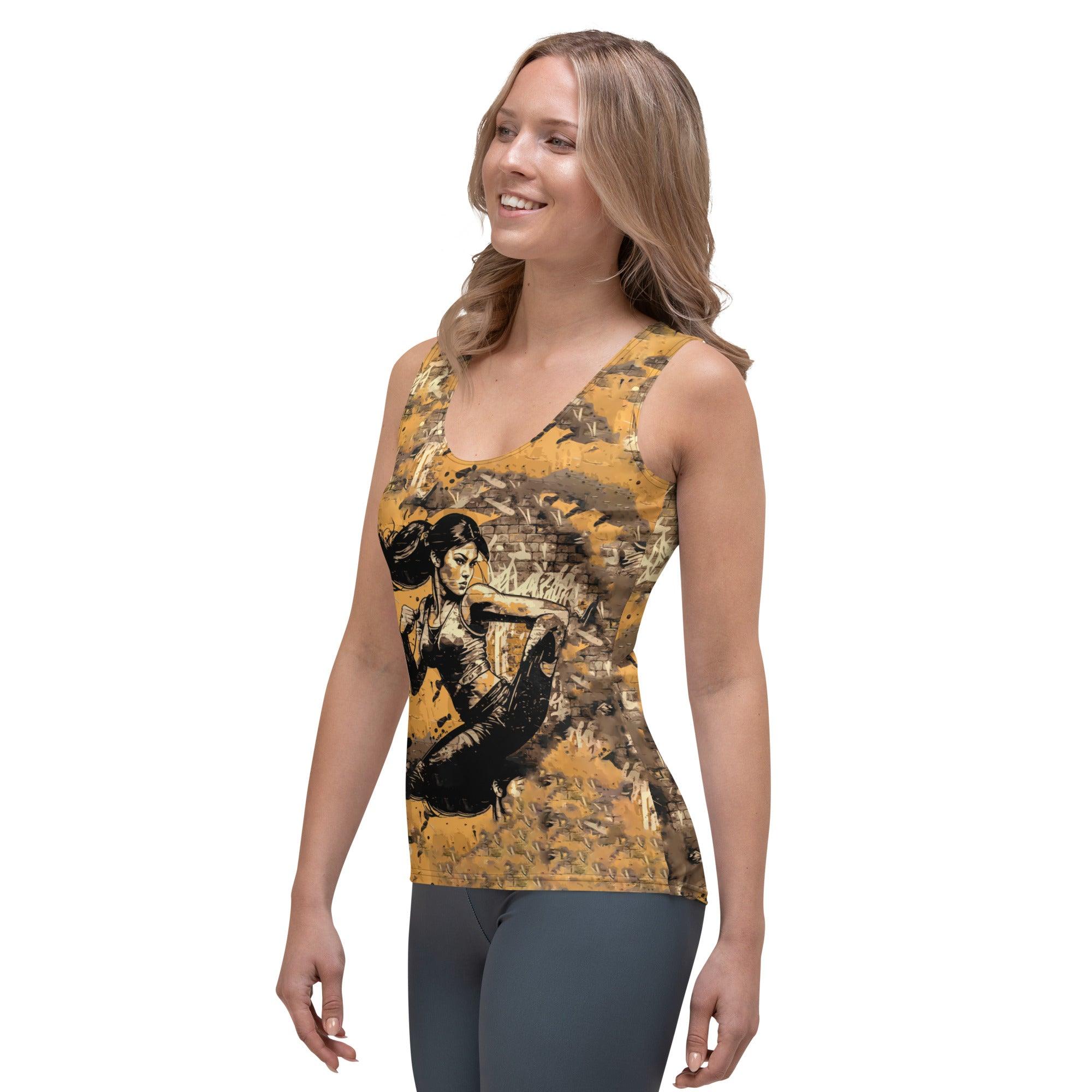 Kickboxing Vibe All-Over Print Tank Top - Beyond T-shirts