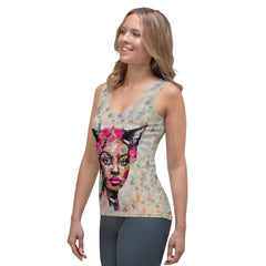 Music Notes Serenade All-Over Print Women's Tank Top - Beyond T-shirts