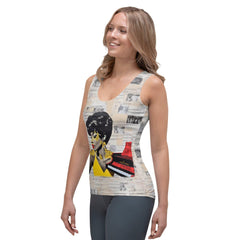 Symphony of Sound Women's Music-Themed Tank Top - Beyond T-shirts