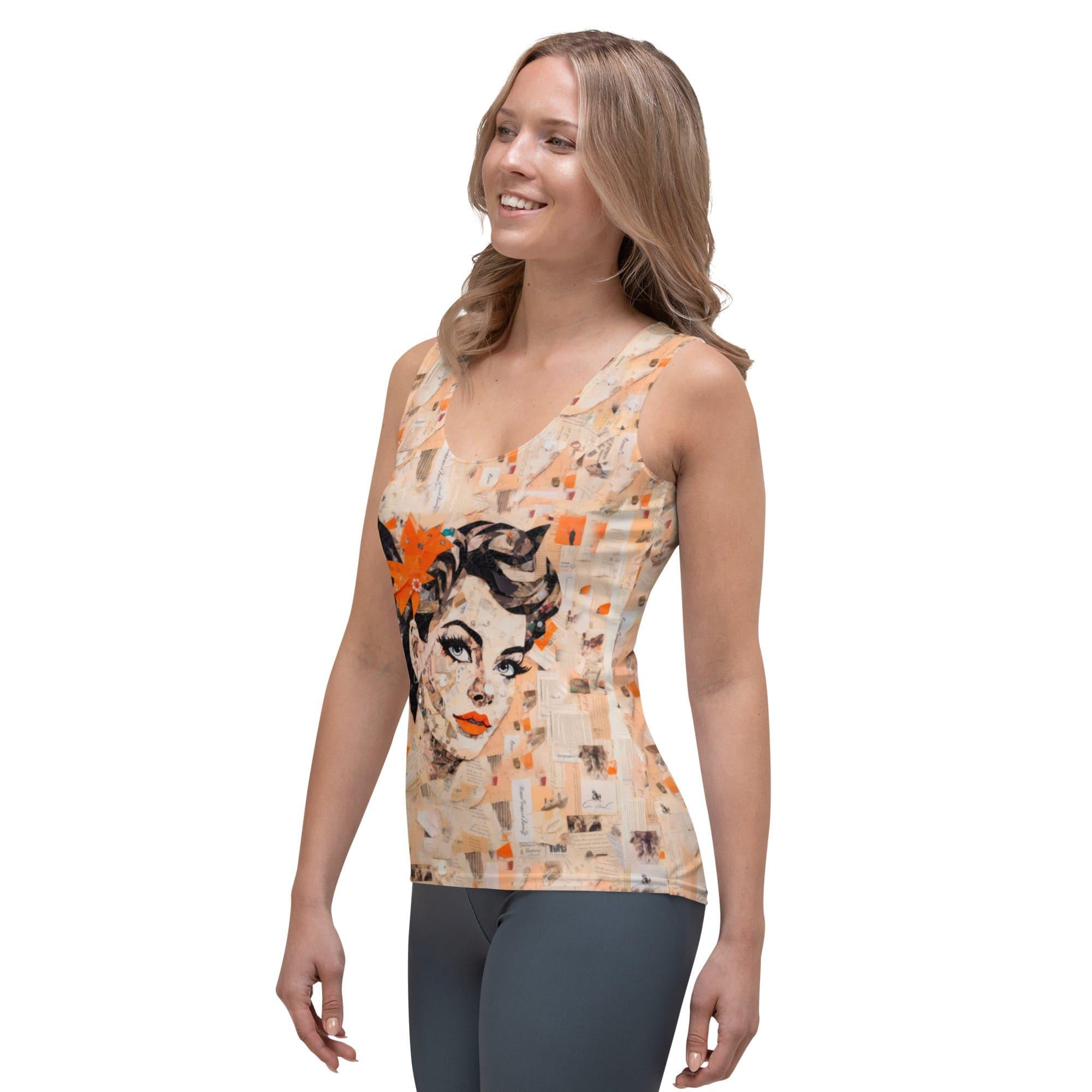 Rock 'n' Roll Spirit Women's Music Themed Tank Top - Beyond T-shirts