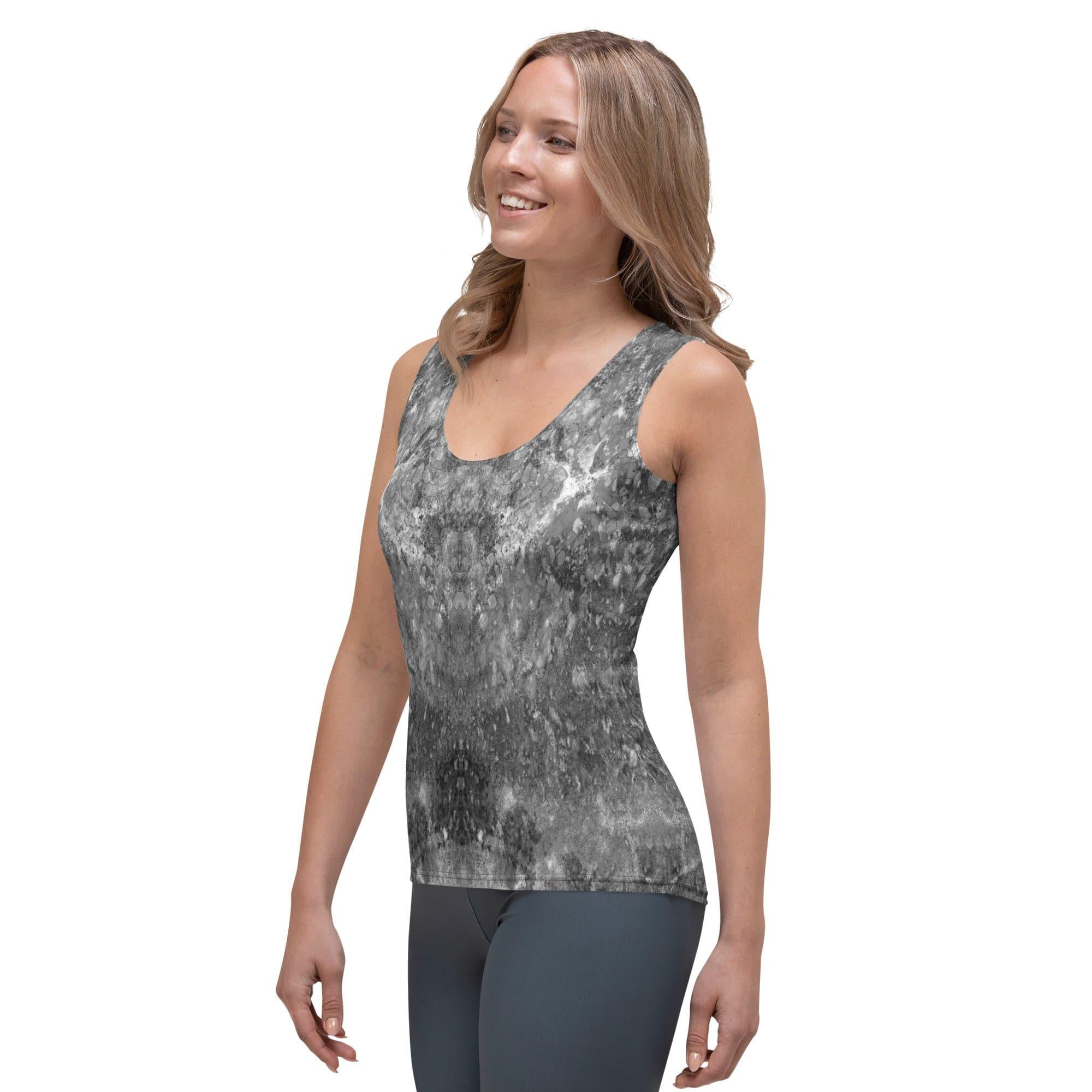 Oceanic Rhythms Women's Natural Pattern Tank - Beyond T-shirts