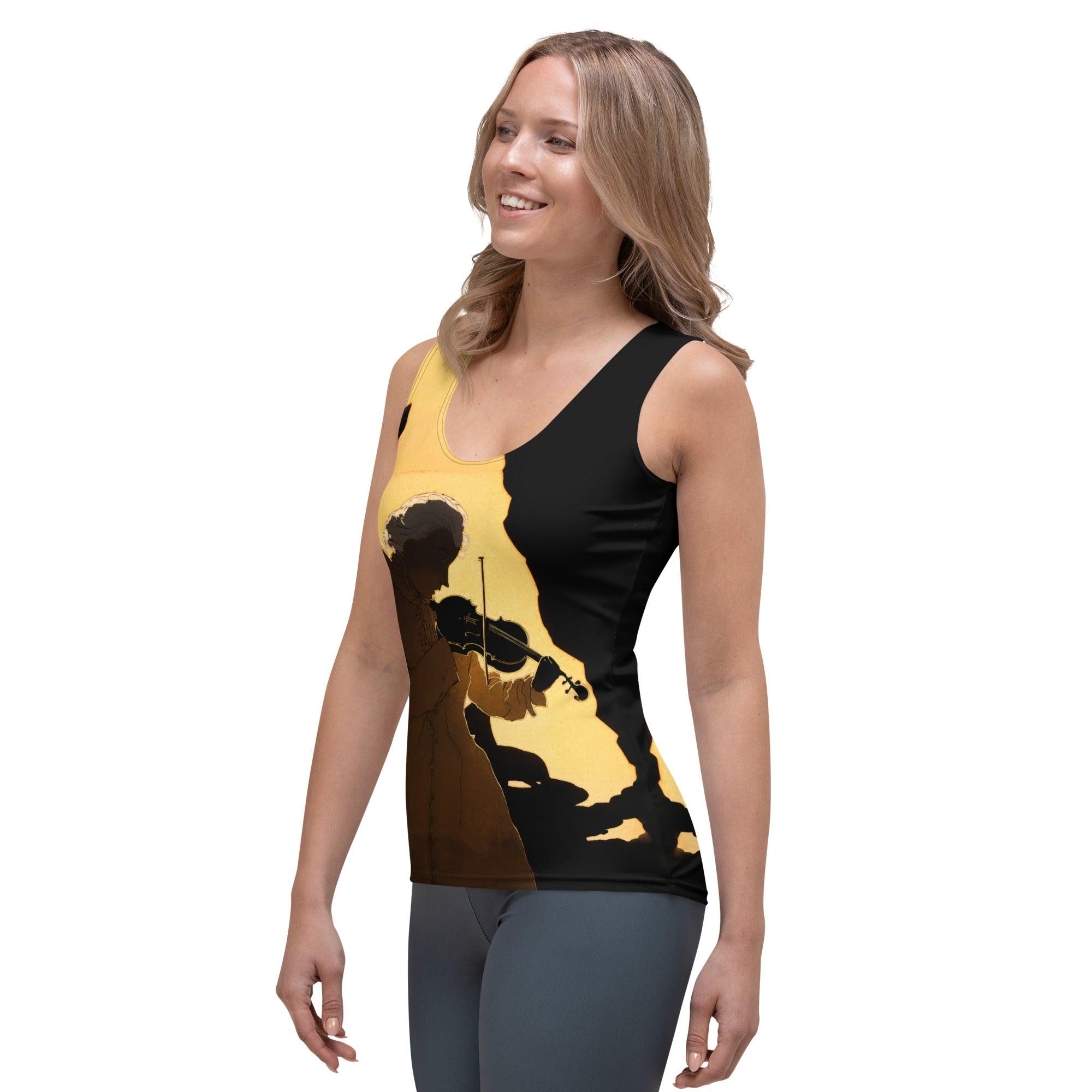 Notes Galore All-Over Print Women's Tank Top - Beyond T-shirts